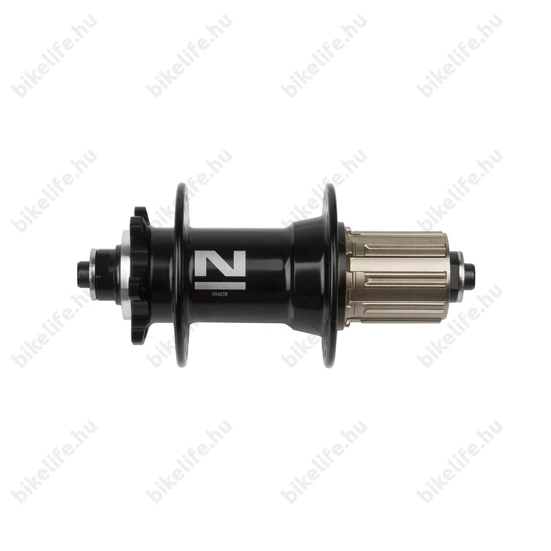 Novatec D042SB hátsó agy, tárcasfékes, 4db iparicsapágy, 10mm-es tengely, 36lyukas, 8-9fokozatú, fekete, könnyített kivitelű
