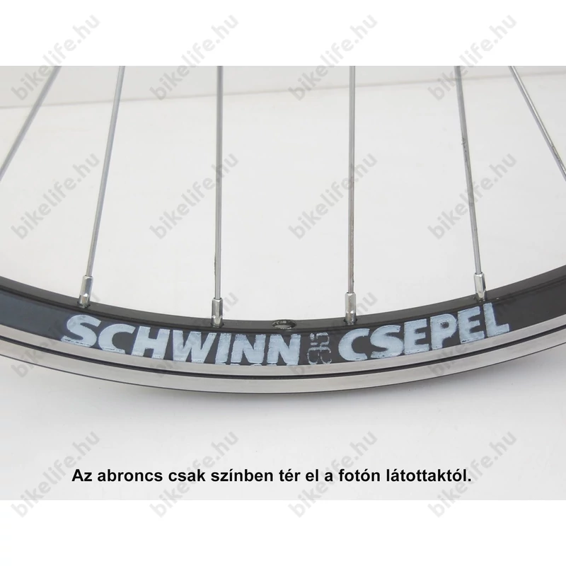 Kerék MTB hátsó Schwinn MT240 kazettás 8-as Gyz. ezüst 36lyukas Shimano agy