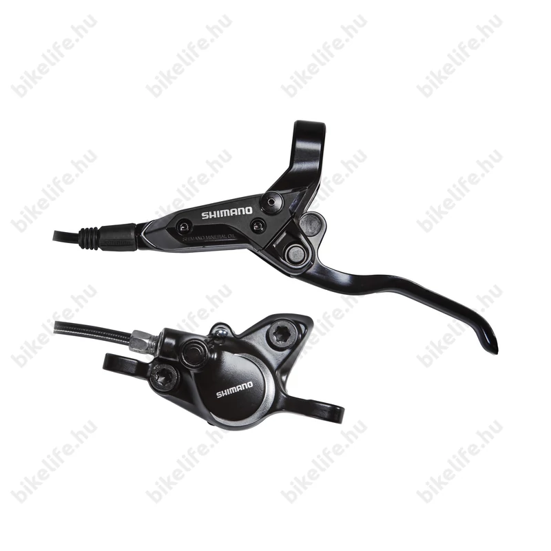 Shimano M395 hidraulikus tárcsafékszett (BL-M396+BR-M395),1400mm fékcső,fekete, hátsó, tárcsa nélkül