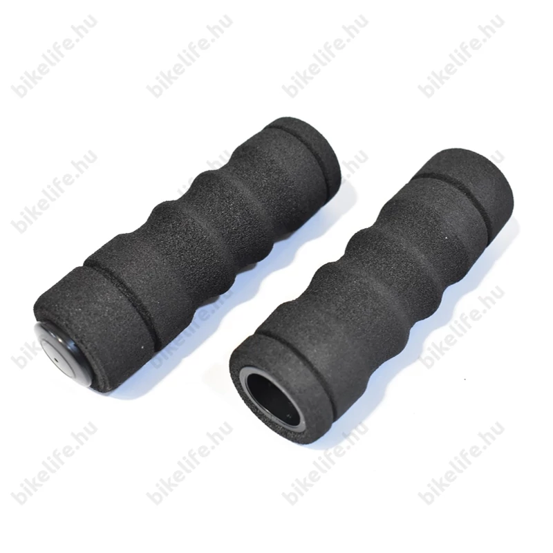 Komfort szivacsmarkolat kerékpárokhoz ujj ergonómiával műanyag betéttel megerősítve