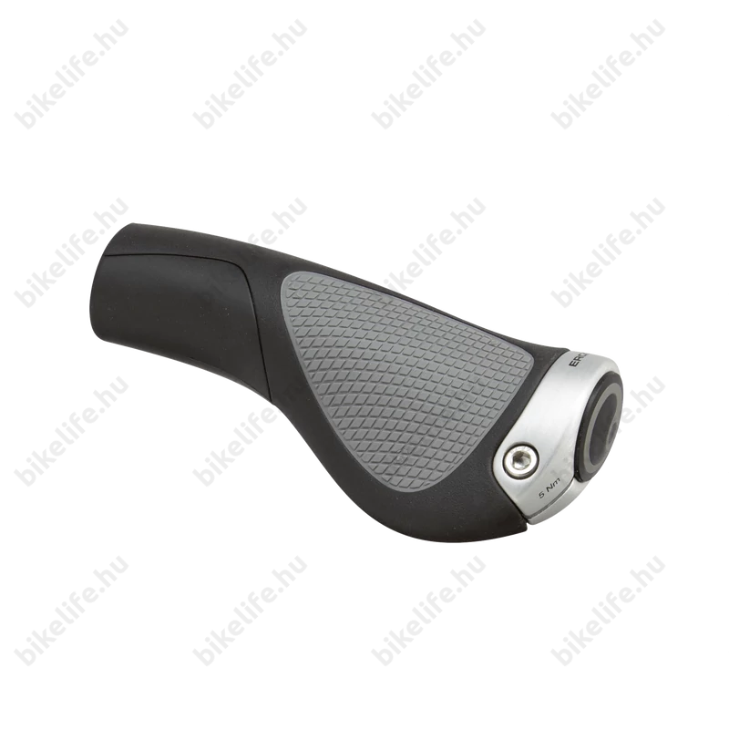 Ergon GP1-L ergonomikus markolat, bilincses, szarv nélkül, fekete/szürke