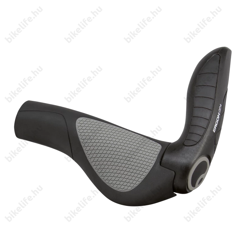 Ergon GP4-L ergonomikus markolat, csavaros hosszú szarvval fekete