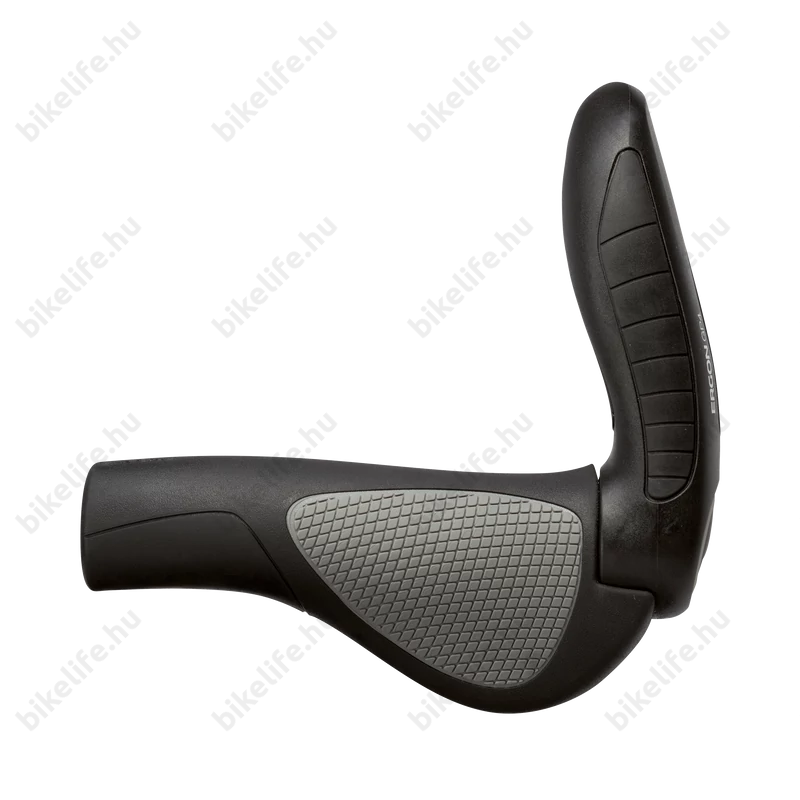 Ergon GP4-L ergonomikus markolat, csavaros hosszú szarvval fekete