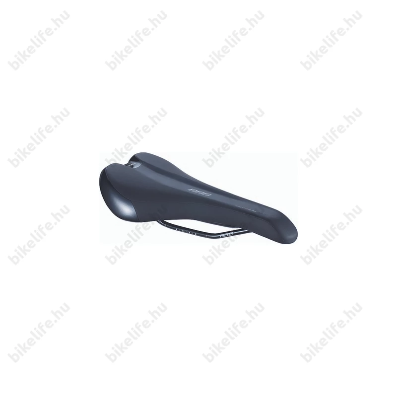 BBB BSD-131 Spectrum sport nyereg ergonómikus kialakítással, lightfoam, Crmo pálcák, 145mm, 340g, fekete