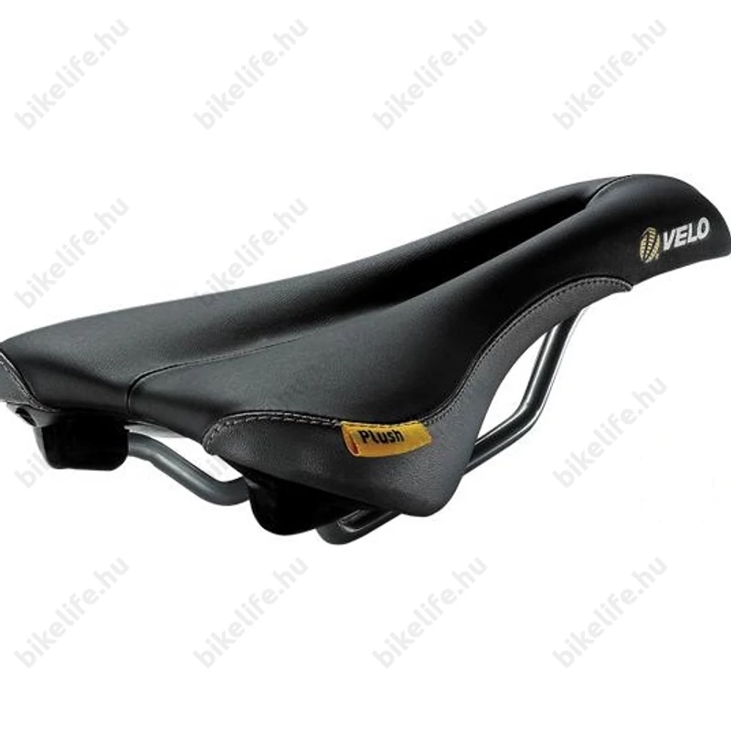 Velo Plush New 1050 D2 unisex sport nyereg keskeny, nyitott, fekete/szürke