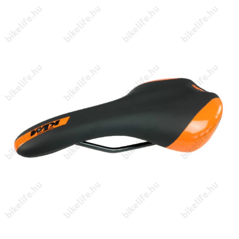 KTM Velo VL 3378 férfi sport nyereg fekete/narancs 280x155mm