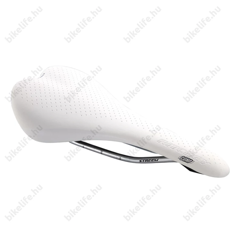 Ritchey Comp Streem unisex sport nyereg acél pálcák, 305g, fehér