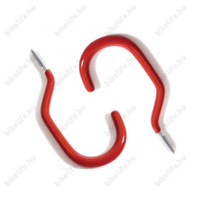 Kerékpártartó kampó gumibevonattal (garázskampó)  /darab