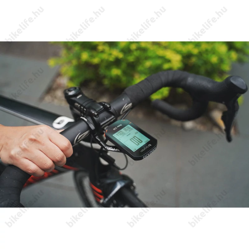 Bryton Rider 320E GPS kilométeróra, 72 funkciós, fekete