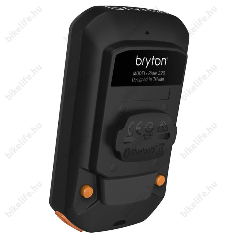 Bryton Rider 320E GPS kilométeróra, 72 funkciós, fekete