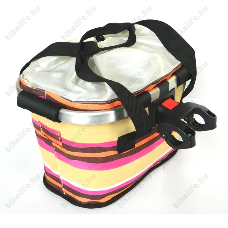 Divatos vidám első kosár kerékpárra