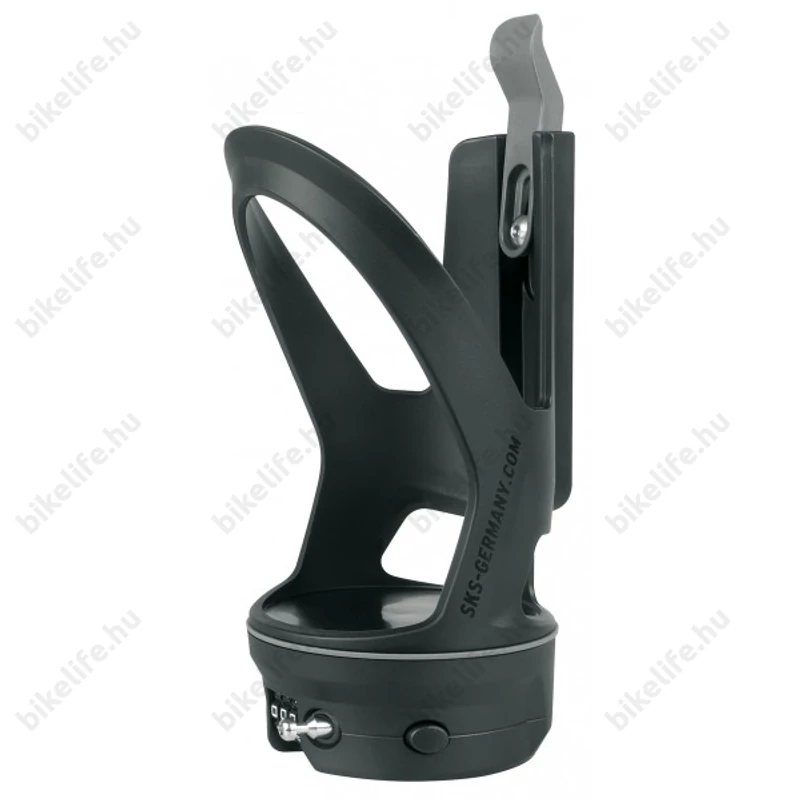 SKS Lockcage kulacstartó bowdenes számzáras zárral, műanyag, fekete