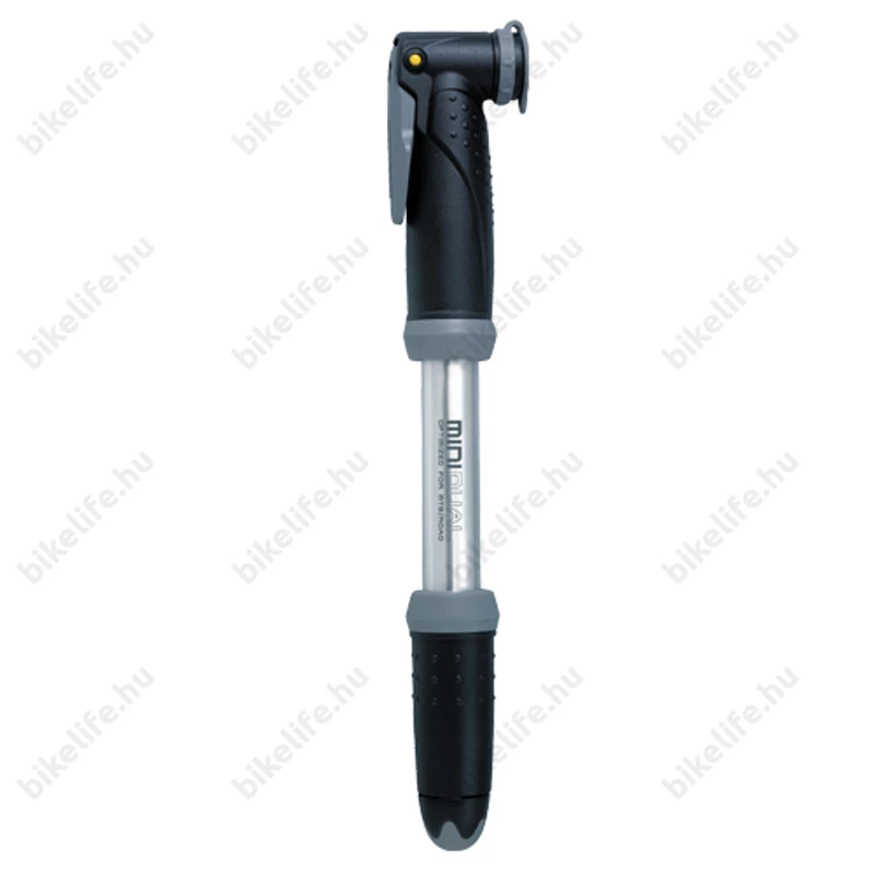Pumpa mini Topeak Mini Dual 8bar nyomás, univerzális fej porvédővel, alu test