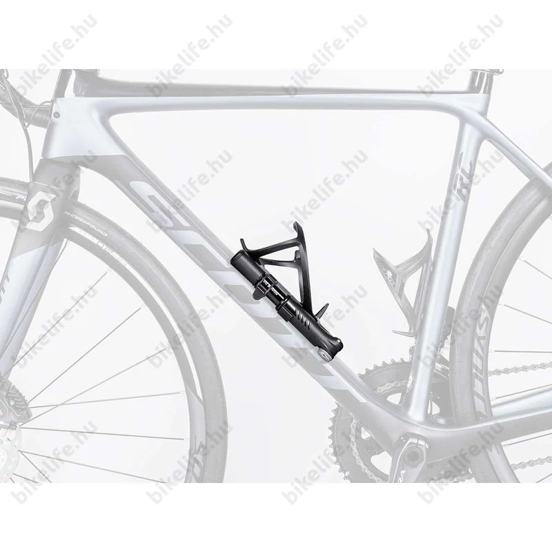 Pumpa mini Topeak Roadie DA 8 bar, alu test, Dual Action, presta szelephez