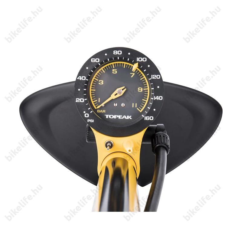 Széles talp és skálázható manométer