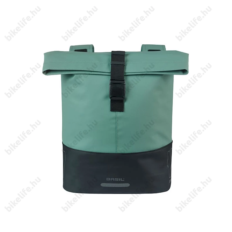 Basil Cove Double Pannier csomagtartóra szerelhető táska 2 részes 32 l, zöld /fekete