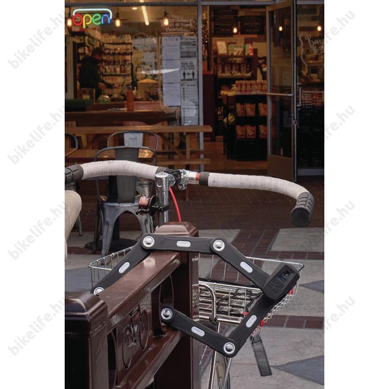 Abus Bordo Granit X-Plus 6500/120 összehajtható kerékpárzár 120cm hosszú nagyértékű kerékpárok, ebike-ok biztosítására