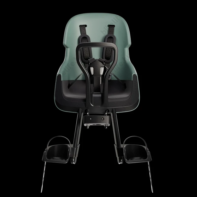 Bobike Exclusive Evolve Mini gyerekülés elöre homlokcsőre szerelhető 15kg-ig borsmenta színben