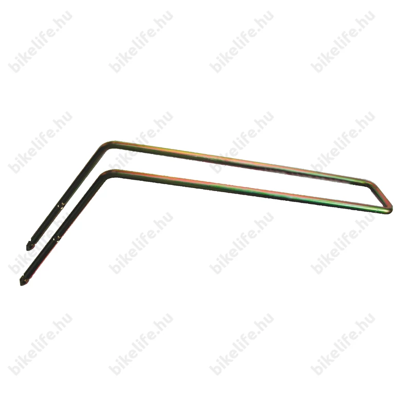 Gyerekülés alkatrész OkBaby tartókar első lejtésű vázakhoz 410x220mm-125°