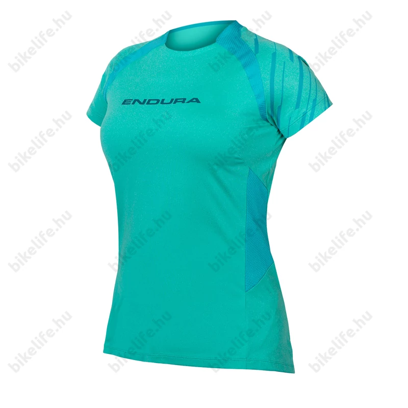 Endura Wms Stract női kerékpáros mez rövid ujjú pacific blue L-es
