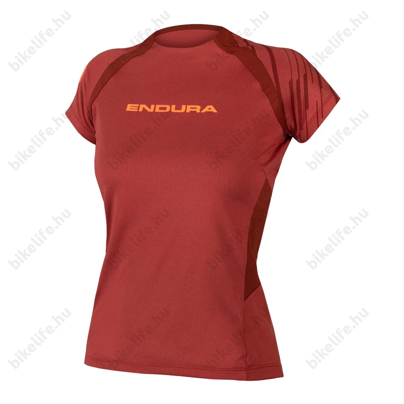 Endura Wms Stract női kerékpáros mez rövid ujjú cocoa M-es