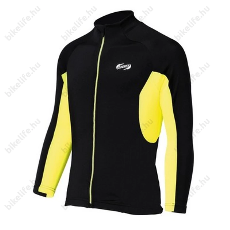 BBB BBW-168 Quadra hosszú ujjú kerékpáros mez fekete/sárga L