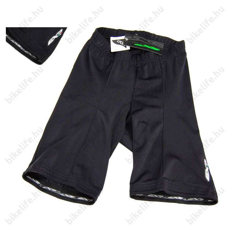 Nadrág rövid Exp betét nélkül-kantár nélkül fekete varrás M