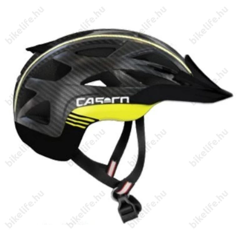 Casco Activ 2 kerékpáros bukósisak fekete/neon carbon minta S (52-56cm fejkerület)