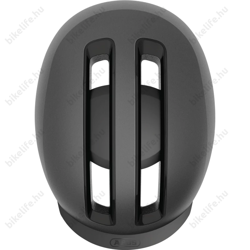 Abus HUD-Y felnőtt városi bukósisak In-Mold, mágneses hátsó lámpa, titán S (51-55cm)