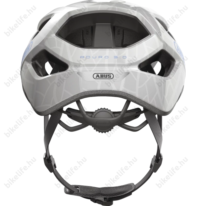 Abus Aduro 3.0 kerékpáros városi bukósisak In-Mold, white art M-es 52-58cm fejkerületre