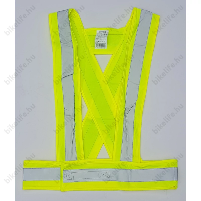 Fényvisszaverő mell és derékpánt extra széles reflexcsíkokkal, férfiaknak
