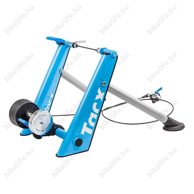 Tacx Blue Matic T2650 kerékpáros görgő, 10 fokozatú, 2x8mágnes, 700W fékező erő, Softgél görgő