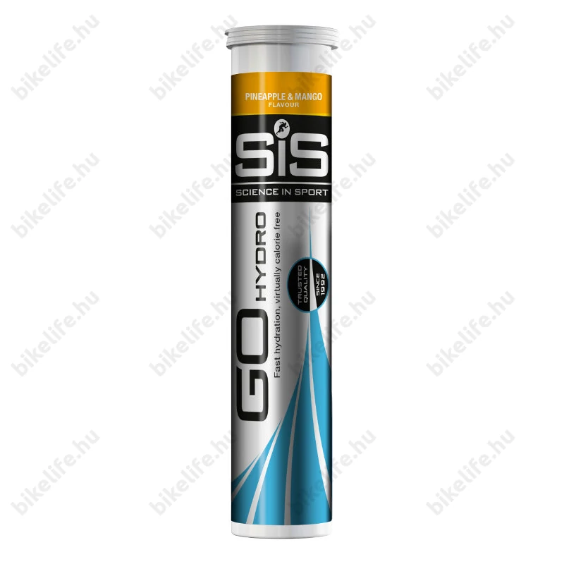 SIS GO Hydro pezsgőtabletta 20x4,3g (20 adag), ananász-mangó íz