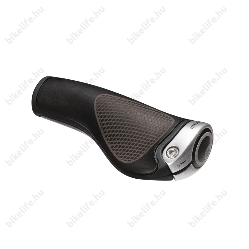 Ergon GP1-L BioLeder ergonomikus markolat, bilincses, szarv nélkül, bőr, fekete