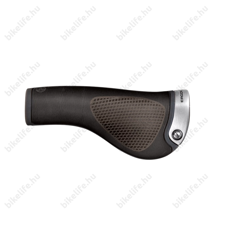 Ergon GP1-L BioLeder ergonomikus markolat, bilincses, szarv nélkül, bőr, fekete