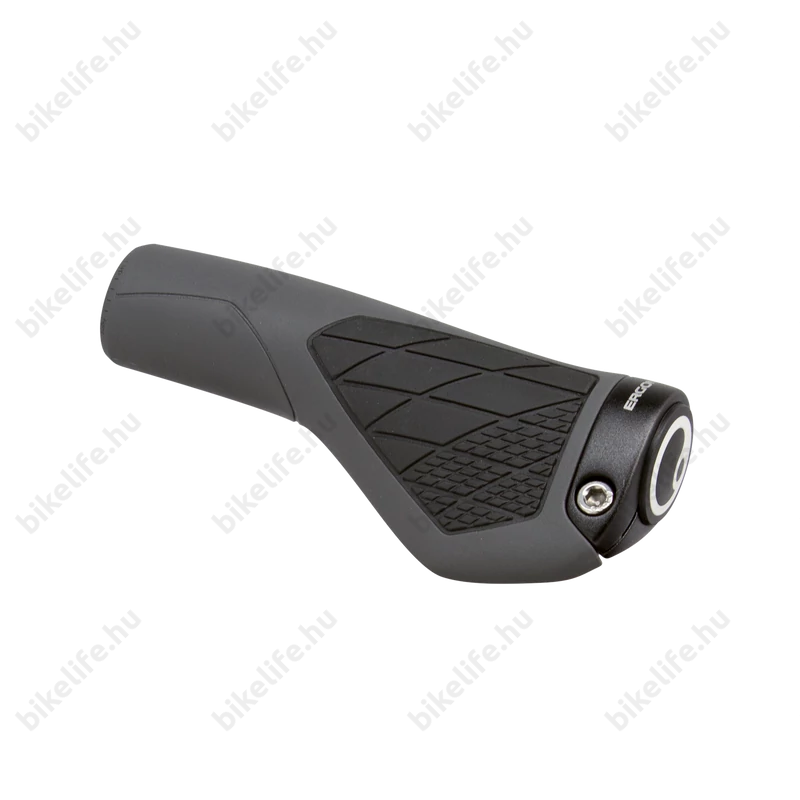 Ergon GS1-L ergonomikus markolat, bilincses, szarv nélkül, fekete, XC/Maraton