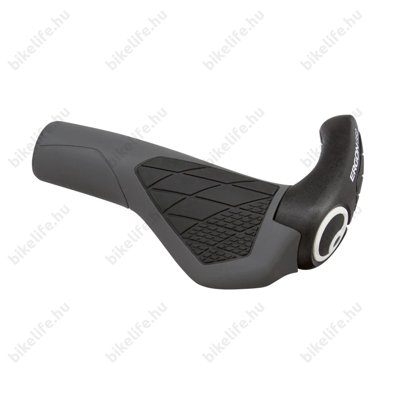 Ergon GS2-L ergonomikus markolat, bilincses, kis szarvval, fekete, XC/Maraton