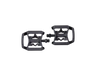 BBB DualChoice BPD-61 SPD rendszerű vegyes patentpedál alu test, CrMo tengellyel, iparicsapágyas, fekete