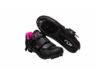 FLR Pro Road F-15 országúti cipő, csatos, fekete/pink, 37-es méret